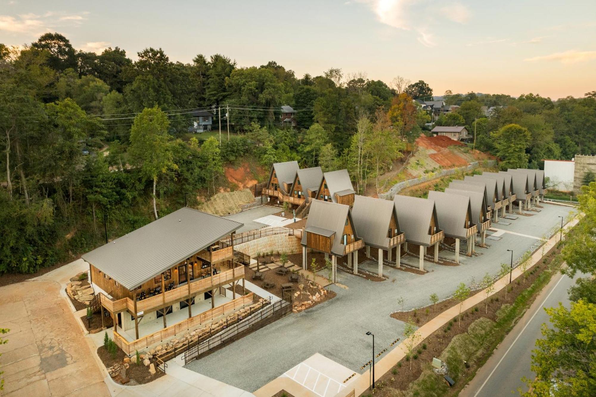 Wrong Way River Lodge & Cabins Asheville Exterior foto